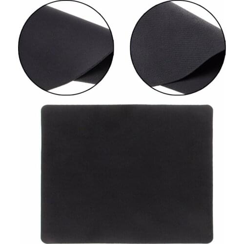 Slim Mousepad Mouse Pad Mat For PC Optical Laser Mouse Trackball Mice Black Mousepad 22cm*18cm C26