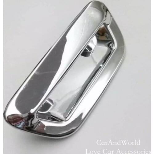 Rear Tail Door Handle Bowl Cover Exterior Decoration Trims For Jeep Compass 2017 2018 ABS Chrome Sticker Car-Styling Accessories
