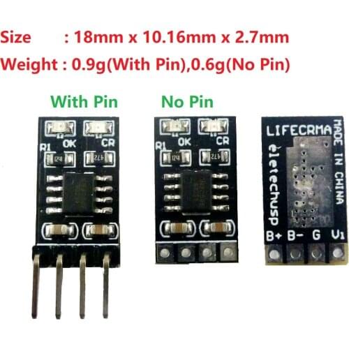 1A 3.2V 3.6V LiFePO4 Battery Dedicated Charging Module Li Polymer Cell Battery Charger input 3.8V 4.2V 4.5V 5V for Ebike UPS Car