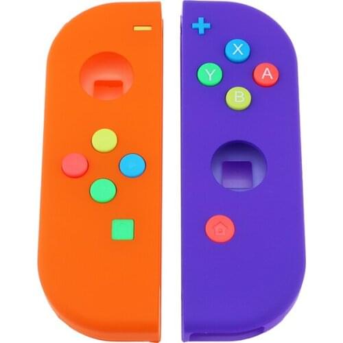 ChengHaoRan 1Set Red Hard Case Cover DIY Replacement Shell Case for Nintend Switch Joy-Con Console Shell Case 22colors available