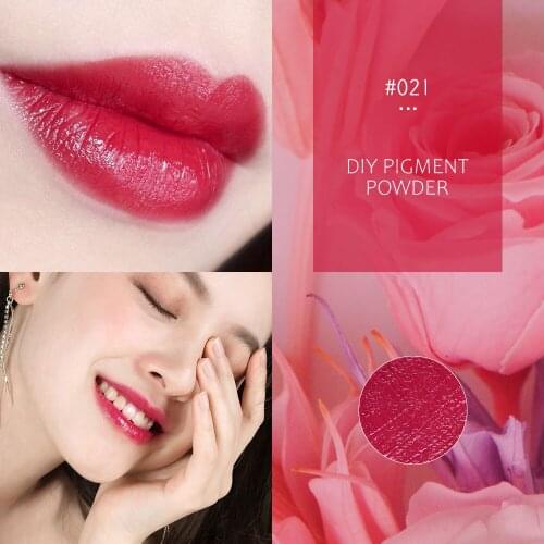 1Pcs Colorful Lipstick Pigment Powder DIY Lip Gloss Lipstick Powder Blush Eye Shadow High Gloss Handmake Cosmetics Tools