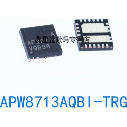 10PCS-50PCS APW8713AQBI-TRG QFN-44 APW8713AQBI QFN44 Code: APW8713 A