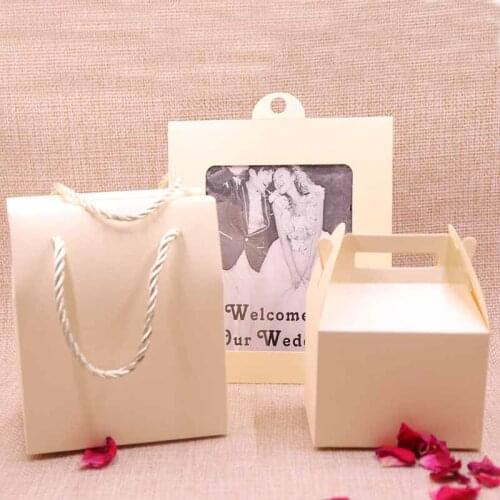 30pcs (10 +10 +10 )DIY Candy Box Gift BOX 6Colours Wedding Favourate Box For Card Cookies Wedding Invitation Cake Box