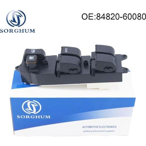 84820-60080 8482060080 Master Power Window Switch Right Hand Driver For Toyota Hilux Prado