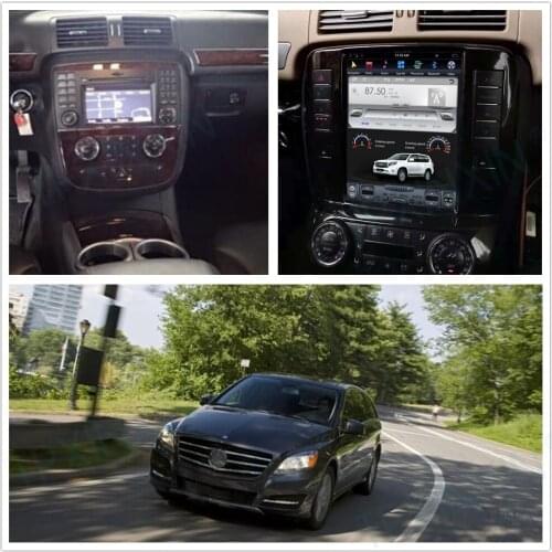 For Mercedes-benz R280 R300 R320 R350 R450 2005-2012 Android Car Radio with Screen Tesla Stereo Player GPS Navigation Head Unit