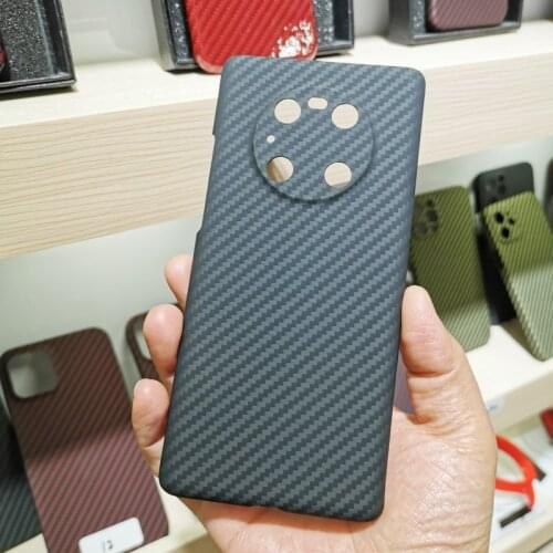 CF Skin Carbon fiber phone case For HUAWEI Mate 40 Pro Fully enclosed protective shell Aramid fiber material