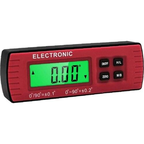 Digital Inclinometer IP54 Electronic Level Box Protractor Angle Finder Bevel Gauge Measuring Tool Hand Tools