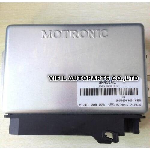 For car engine computer board/M154 ECU/Electronic Control Unit/Car PC/ Great WALL SAFE 0261208078 QW491QE /driving computer