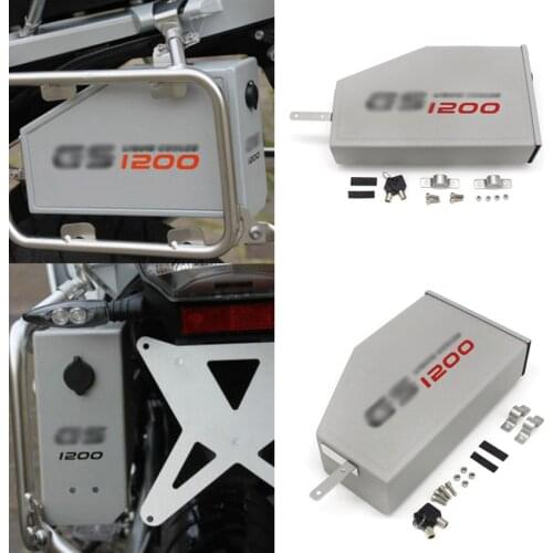 For BMW R1200GS 2013 2014 2015 2016 2017 2018 2019Tool Box Decorative Tool Box Case with Aluminum Bracket Motorcycle Accessories