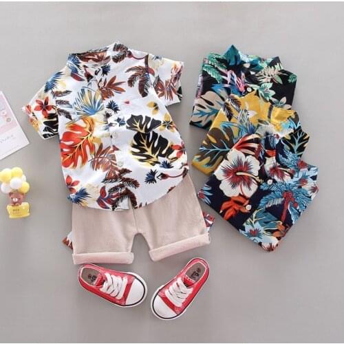 Baby Boys Clothing Sets 2021 Summer Toddler Boys Clothes Shirt+Shorts Outfit Suit Kids Casual Children Clothing 1 2 3 4 Year