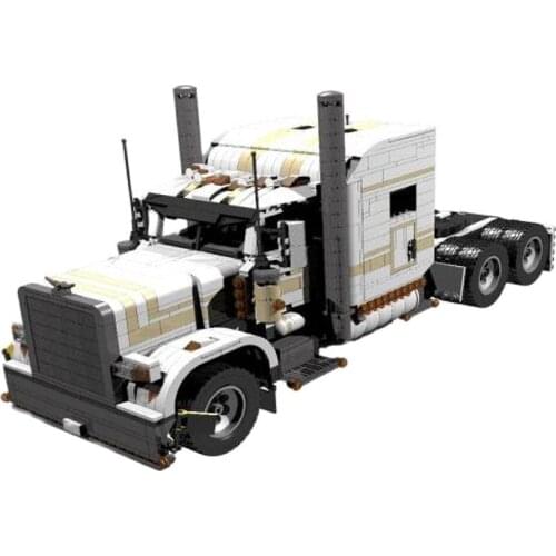 MOC 6138 High-tech Engineering Dump Architecture Truck Building Blocks Vehicle Car Bricks Educational Toys Child