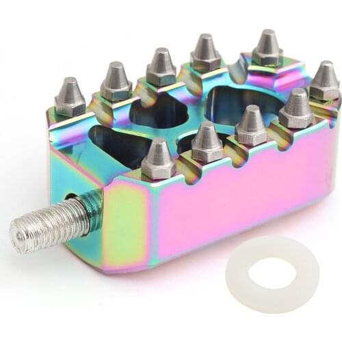 Motorcycle Adjustable Alloy Colorful Shifter Brake Arm Peg Shifter Peg For Harley Touring Sportster Dyna Softail Motorsports