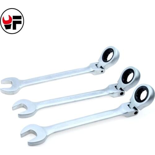 20-22mm Flexible Ratchet Spanner Combination wrench auto repair hand tools gear ring tool handle Chrome Vanadium D3820-D3822