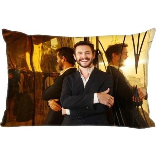 Custom Hugh Dancy Pillow Cover Rectangle Zippered Classic Fashion 50X75cm Two sided Prints Pillow Case