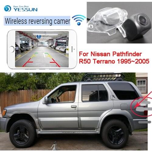 NEW wireless car reversing rear view camera For Nissan Pathfinder R50 Terrano 1995~2005 car hd CCD Night Vision+high quality