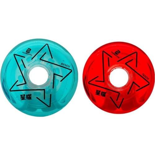 Diamond Inline Skate Wheels 83A Red Blue Pink 64 68 70 72 76 80mm Slalom Slide Roller Skating Tires For SEBA Powerslide Patines