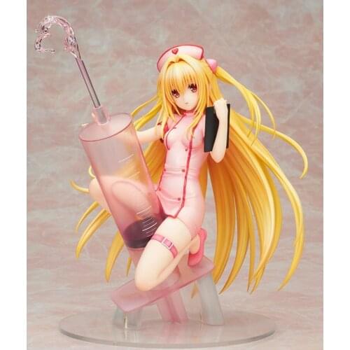 Sexy Girl Anime To Love Ru Darkness Golden Darkness Konjiki No Yami Nurse Ver. 1/7 Scale Action Figure Figurines Model Toy