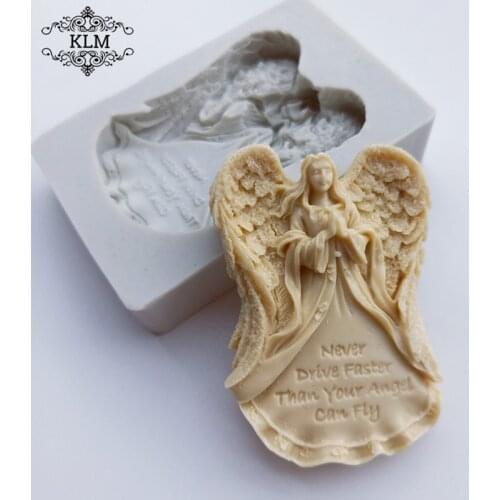 Angel Cake Silicone Mold Biscuit Candy Fondant Soap Utensils