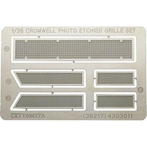 Tamiya 35217 1/35 Scale Tiger I Photo Etched Grille Early Production