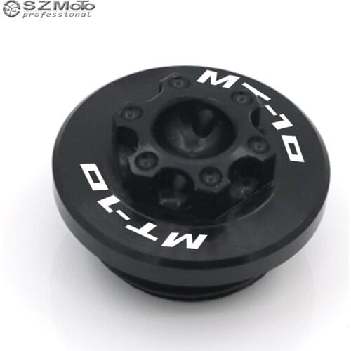 Engine Oil Filler Screw Cap For YAMAHA MT-10 MT10 MT 10 2017 2018 2019 Motorcycle Accessories With Logo