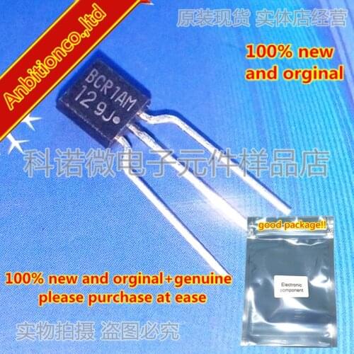 10pcs 100% new and orginal BCR1AM-12 TO-92 LOW POWER USE GLASS PASSIVATION TYPE in stock