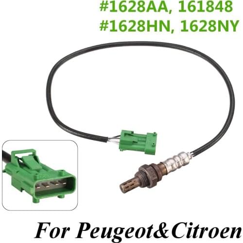 #1628AA #9665104080 #161848 #1628HN #1628NY 12V 4 Pins Wire O2 Oxygen Sensor For Peugeot/Citroen 206 306 307 C2 C3 C4 C5 C6 C8