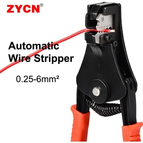 Automatic Wire Stripper HS700A/B Pliers 0.25-6MM²