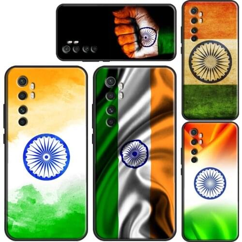 Indian Flag Phone Case For POCO X3 Pro M3 F3 Cover For Xiaomi Mi Note 10 Lite Mi 11 Ultra 9T 10T Pro