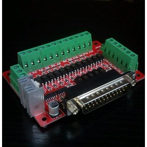 CNC interface board parallel port DB25 photoelectric isolation optocoupler EL817 High-speed Optocoupler 6N137