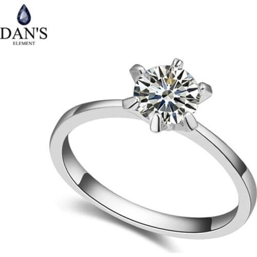 DANS Real Austrian Crystals Brand AAA Zirconia Micro Inlays Fashion Ring for women New Sale Hot 110367Crystal