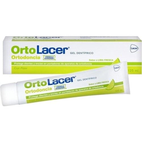 LACER - ORTOLACER GEL DENTÍFRICO SABOR LIMA FRESCA (125 ML)