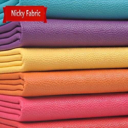 PU Faux Leather Fabrics Thickening Eco friendly Leather Sofa Artificial Leather for Sewing Material Accessories Leather Skin