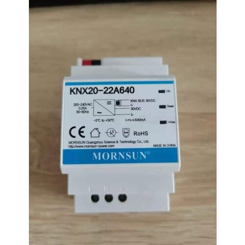 KNX20-22A640 AC-DC KNX Bus Power Supply 19.2W 30V 640mA Isolated 4KV