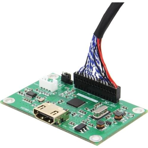 LVDS Driver Board / LVDS to HDMI-compatible Adapter Converter Supports 1080P Resolution