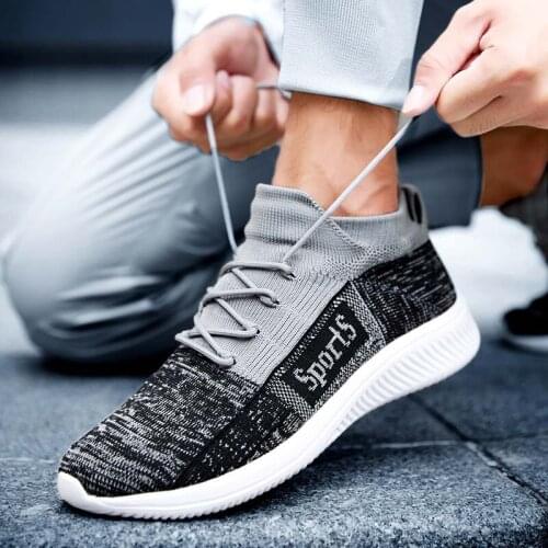 Mens Mesh Sneakers Fashion Light Casual Sports Simple Vulcanize Sapatos Sapatilhas Homem Chaussures Plates Loafers Schuhe