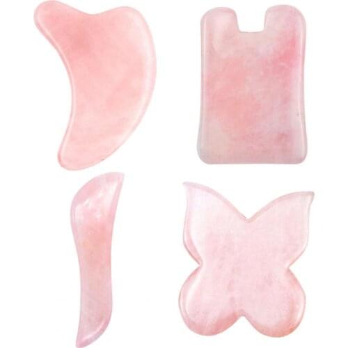 Guasha Board Multiple Shapes Promote Blood Circulation Synthetic Skin Care Guasha Stone for Unisex