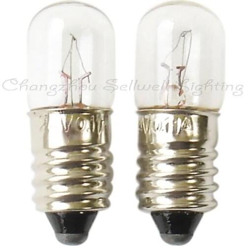 Great!miniature Lamps Bulbs 24v 0.11a E10 T10x28 Free Shipping A372