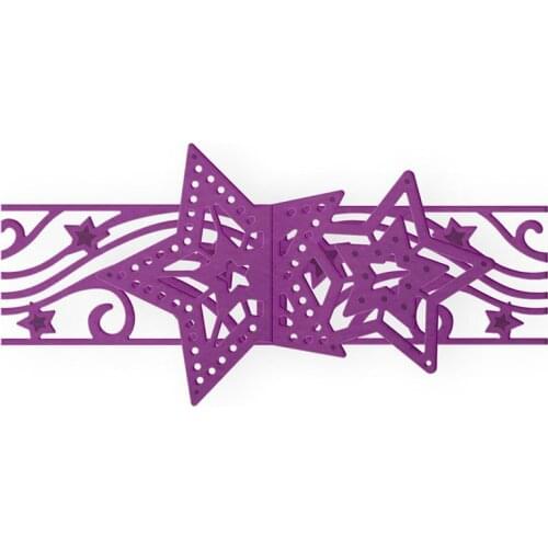 Shoot for the Stars Wrap Die Metal Cutting Dies DIY Scrapbooking Album Paper Cards Embossing Crafts Template New 2019