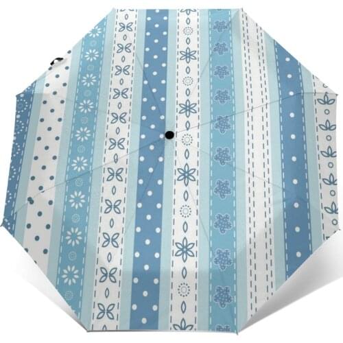 Cute Lace Windproof Automatic Folding Inverted Umbrella Portable Paraguas for Man Woman