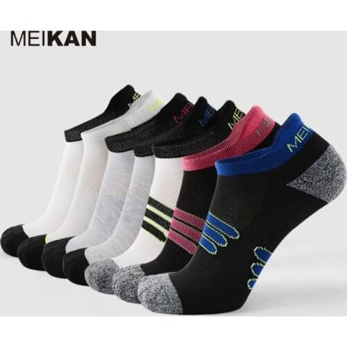 Spring and summer men and women sports boat socks backrest mesh breathable shallow mouth socks