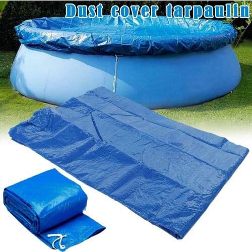 Swimming Pool Cover Cloth Waterproof Dustproof Foldable UV-resistant Tarpaulin A1