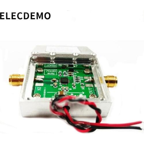 1-8000MHz AD8318With cavity RF Logarithmic Detector 70dB RSSI Measurement Power Meter Board Module Standard SMA Female