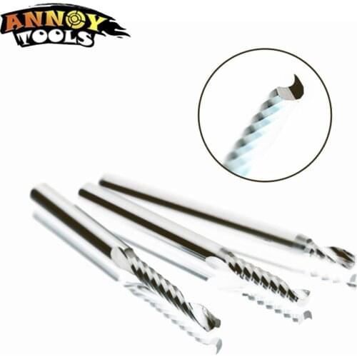 10pcs drill bit diameter 3.175mm CNC cutter cutting tools for CNC Machine woodworking