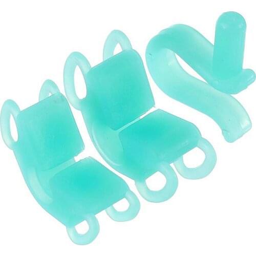 5 Sets Dental Oral Hygiene Dental Bite Blocks Silocone Cheek Retractor Mouth Opener For Free Shipping