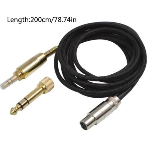 6.3/3.5mm Jack Headphone Cable Audio Line Cord for AKG Q701 K702 K267 K712 K141 K171 K181 K240 K271S K271MKII K271