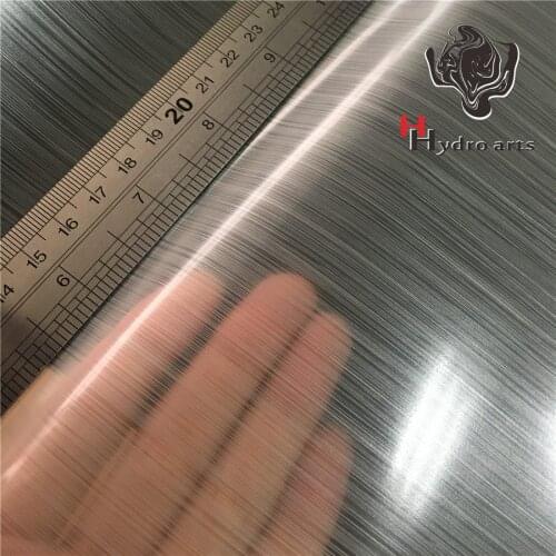 HFD033 High quality metal brushed Aqua print film water transfer printing film hydrographic film,50cm Width