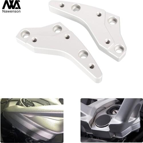 Motorcycle Handlebar Riser Relocation Mounts Aluminum Extension Bracket Kit for K1600GT/GTL 2012-2019