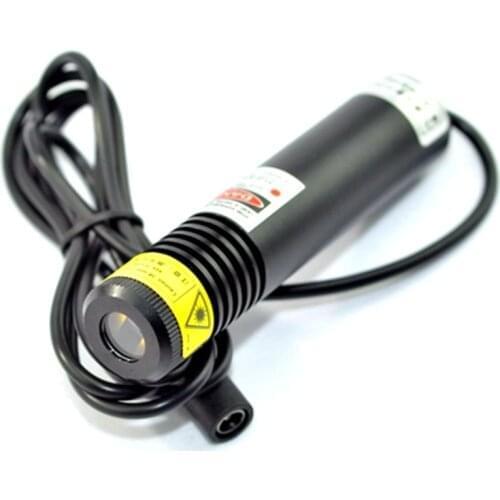 648nm-660nm 200mw Red Laser Line Module 22x100mm /AC Adapter