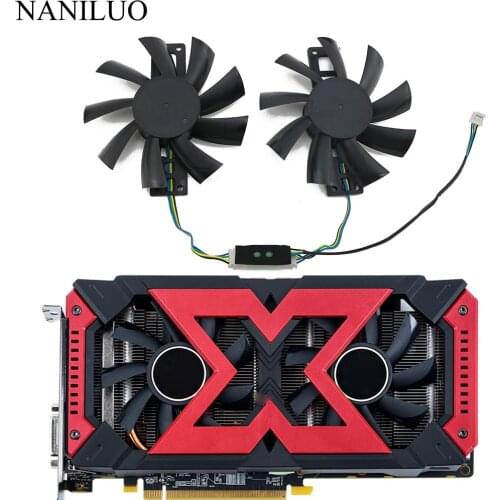 GA92B2U RX570 RX580 X-Seri GPU Cooler Cooling Fan For DATALAND Radeon RX 580 570 Video Cards As Replacement Fan