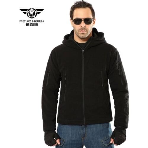 Soft Shell Winter Mens Thicken Thermal Fleece Hooded Jacket Outdoor Riding Climbing Camping Warm Windproof Tactical Coat 4XL